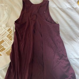 Lululemon Size 2 All Tied Up Tank